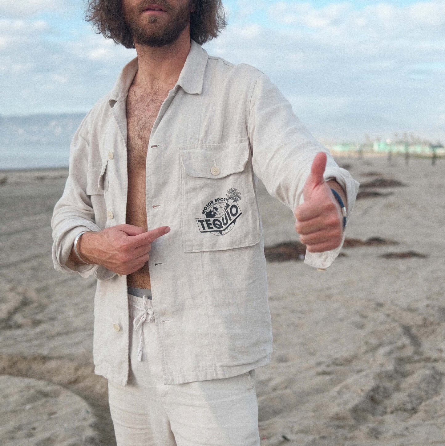 The Baja Linen Jacket